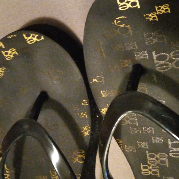Bebe Foam Wedge Sandals Size 7.5 - Picture 5 of 8